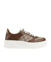 Gucci Gg Panelled Low-top Sneakers In White