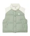 Gucci Gg Panelled Padded Gilet In Gray