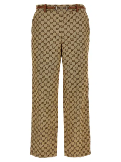 Gucci Gg Pants Beige