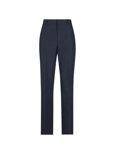 Gucci `gg` Pants In Blue