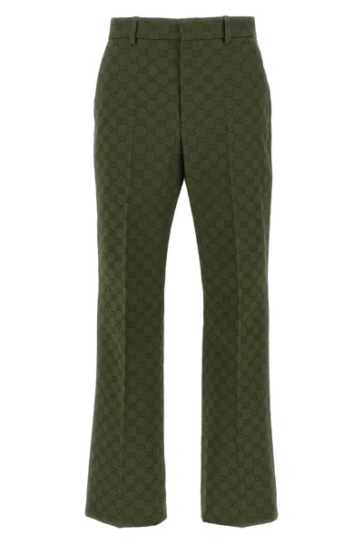 Gucci 'gg' Pants In Green