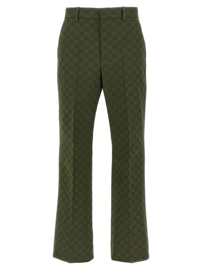 Gucci Gg Pants Green