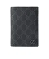 Gucci Gg Long Card Case With Gg Detail In Black