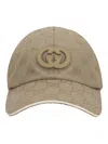 Gucci Gg-pattern Baseball Cap In Neutral