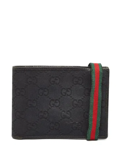 Pre-owned Gucci Gg-pattern Bi-fold Wallet