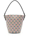 Gucci Gg-pattern Bucket Shoulder Bag In Neutral