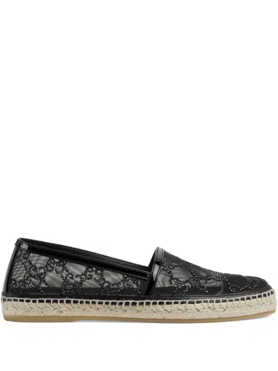 GUCCI GG-PATTERN ESPADRILLES