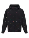 Gucci Gg-pattern Hooded Jacket In Black