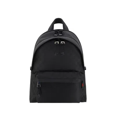 Gucci Gg Pattern Nylon Backpack