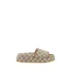 Gucci Gg Pattern Platform Sandals