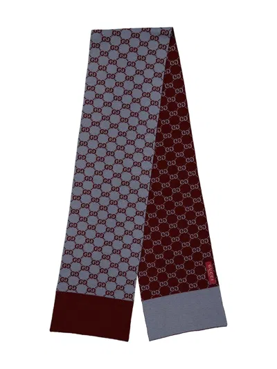 Gucci Gg Pattern Scarf In Multi