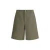 Gucci Gg Pattern Shorts In Green