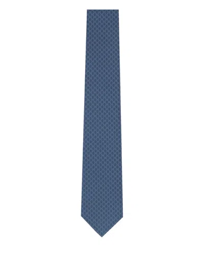 Gucci Gg-pattern Silk Tie