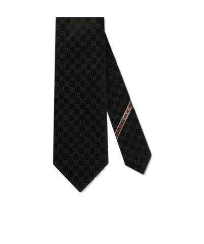 GUCCI GUCCI GG PATTERN TIE
