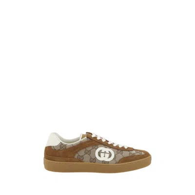 GUCCI GG PATTERN SNEAKERS