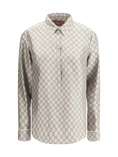 GUCCI GG PATTERNED SHIRT