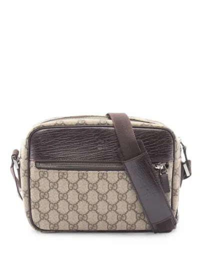 Pre-owned Gucci Gg Plus Shoulder Bag In Neutral