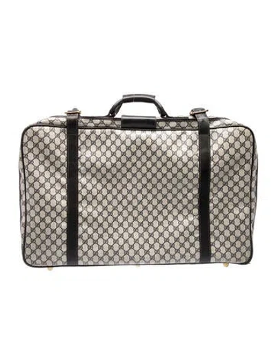 Pre-owned Gucci Gg Plus Suitcase