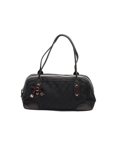 Gucci Gg Princy Sherry Shoulder Bag In Black