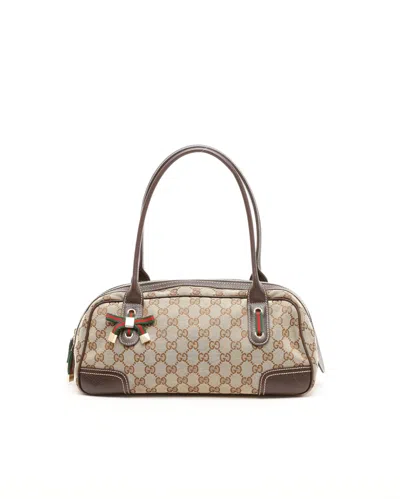 Gucci Gg Princy Sherry Shoulder Bag In Orange