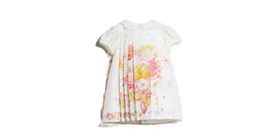 Gucci Gg Print Dress In White