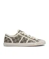 Gucci Gg-print Low-top Sneakers In Nude