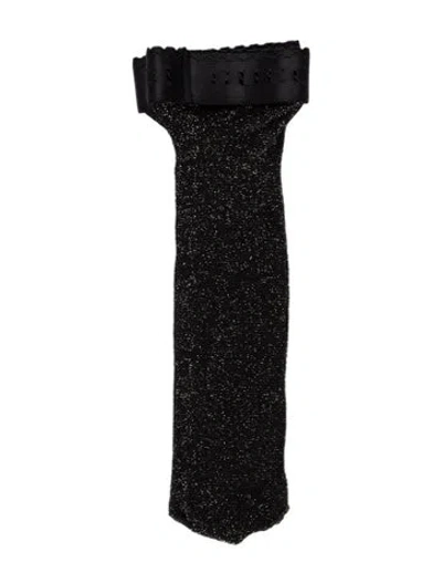 Pre-owned Gucci Gg Print Tights In Multi