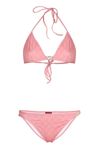 Gucci Gg Printed Bikini Hipster