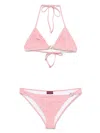 Gucci Women Gg Triangle Bikini Set