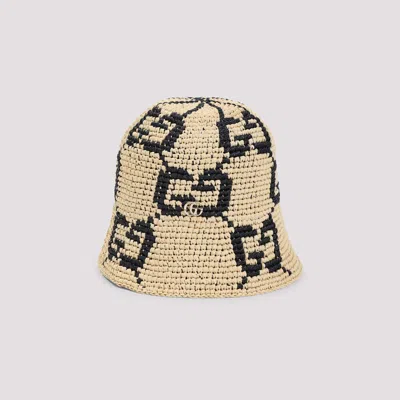 Gucci Women's Gg Raffia Hat In Neutral
