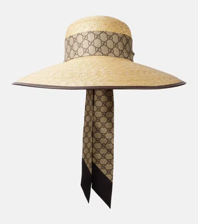 Gucci Gg Raffia Sunhat