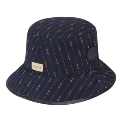 Gucci Gg Reversible Bucket Hat 'blue'
