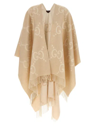 GUCCI GUCCI 'GG' REVERSIBLE CAPE