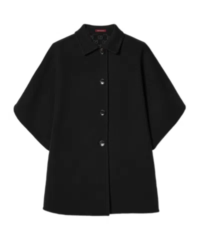 GUCCI GUCCI COLLARED SHORT-SLEEVE COAT