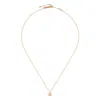 Gucci Gg Running 18kt Rose Gold Necklace In Rose Gold-tone