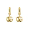 Gucci Gg Running Earrings In 18k Yellow Gold In Gold-tone