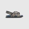 Gucci Babies' Gg Sandal In Blue