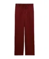 Gucci Gg Satin Pants In Red