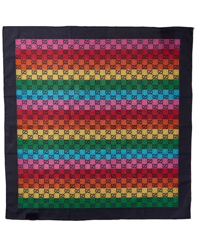 Gucci Gg Scarf In Multi