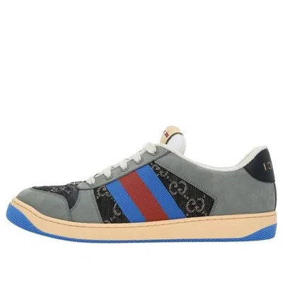 Gucci Gg Screener 'gg Canvas - Grey Blue'