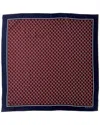 Gucci Gg Shadow-print Silk Scarf In Red