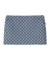 Gucci Gg Shadow Bouclé Mini Skirt In Blue