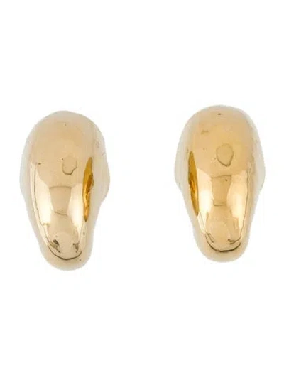 Pre-owned Gucci Gg Shell Clip-on Earrings In Multicolor