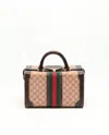 Gucci Gg Sherry Line Handbag In Multi
