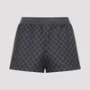 Gucci Comfortable Shorts With Elastic Waistband And Pockets In Black