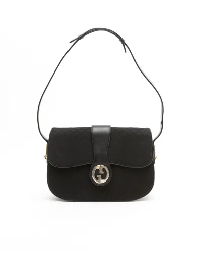 Gucci Gg Shoulder Bag In Black