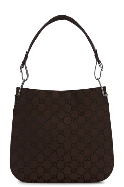 Pre-owned Gucci Gg Shoulder Bag In Brown
