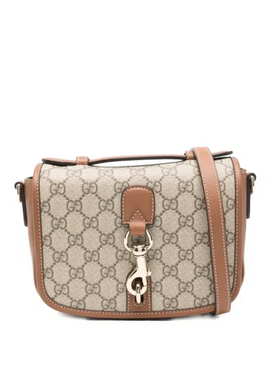 Gucci Gg Shoulder Bag In Neutral
