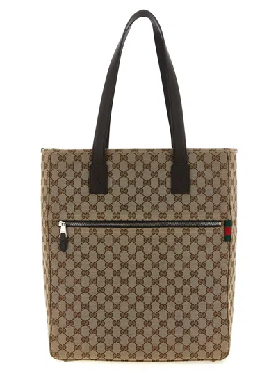 Gucci Gg Shoulder Bag Shoulder Bags Brown In Multi