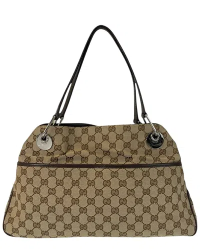 Pre-owned Gucci Gg Shoulder Tote (authentic Pre-loved)